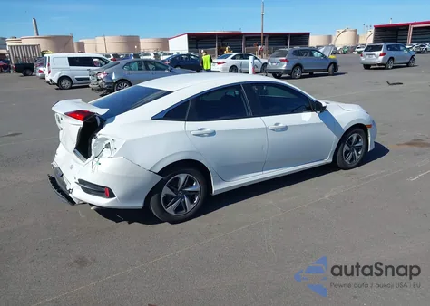 2019 Honda Civic Lx из США, поврежденный, VIN 19XFC2F67KE042765